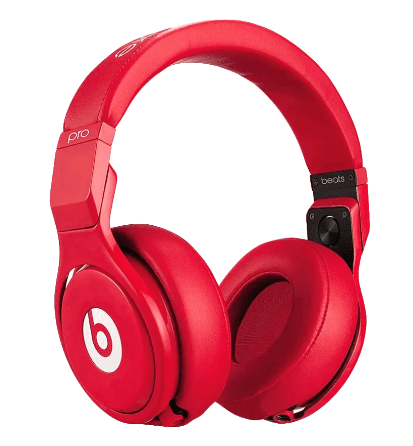 Red Beats Headphones